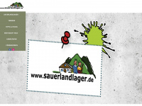 sauerlandlager.de Webseite Vorschau