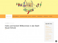 sauerschule.de Webseite Vorschau