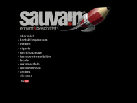 sauvaingraphics.ch Webseite Vorschau