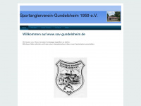 sav-gundelsheim.de Webseite Vorschau
