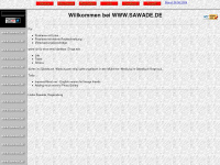 sawade.de Webseite Vorschau