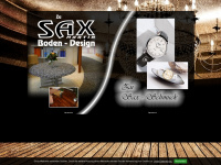 sax-boden.de Webseite Vorschau