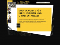saxonys.ch Webseite Vorschau