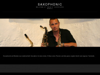 saxophonic.ch Webseite Vorschau