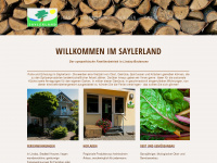 saylerland.de Webseite Vorschau