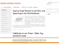 hessen-schachbezirk8.de Webseite Vorschau