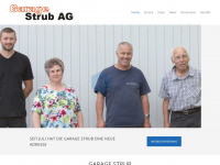 garage-strub.ch Webseite Vorschau