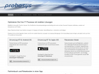 probasys.de Webseite Vorschau