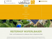 reiterhof-woferlbauer.de Webseite Vorschau