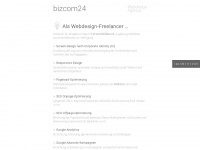 bizcom24.de Webseite Vorschau