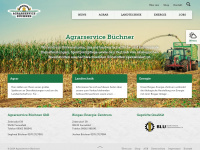 agrarservice-buechner.de Webseite Vorschau