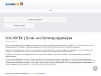 soundtec.eu Webseite Vorschau