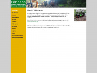 feldbahn-chemnitz.de Webseite Vorschau