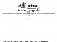 moorbahn.de Webseite Vorschau