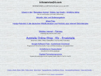 infoservice24.com Webseite Vorschau