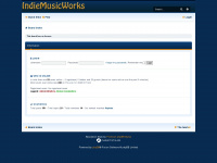 indiemusicworks.com Webseite Vorschau