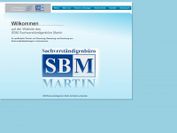sbmartin.de Webseite Vorschau