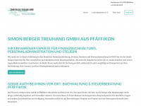 sbtreuhand.ch Webseite Vorschau