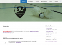 sc-badminton.de Webseite Vorschau