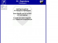 sc-fussballjugend.de Webseite Vorschau
