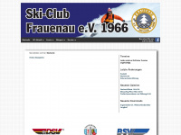 sc-frauenau.de Webseite Vorschau