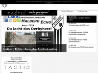 sc-halberg-brebach.de Webseite Vorschau