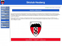 sc-heuberg.at Webseite Vorschau