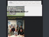 sc-marl-hamm.de Webseite Vorschau
