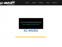 sc-music.de Webseite Vorschau