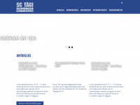 sc-taegi.ch Webseite Vorschau
