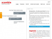 scambia.ch Webseite Vorschau