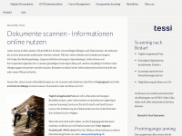 scan.ch Webseite Vorschau