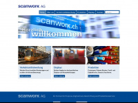 scanwork.ch Webseite Vorschau