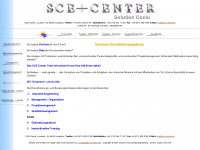 sce-center.de Webseite Vorschau