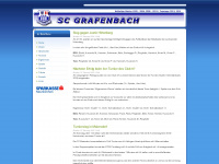 scgrafenbach.at Webseite Vorschau