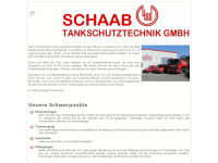 schaab-tankschutz.de Webseite Vorschau