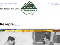 schabziger.ch Webseite Vorschau
