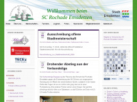 schachclub-emsdetten.de Webseite Vorschau
