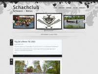 schachclub-schwarz-weiss.de Webseite Vorschau