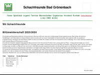 schachfreunde-bad-groenenbach.de Thumbnail