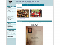 schachklub-hietzing.at Webseite Vorschau