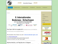 schachklubbregenz.at Webseite Vorschau