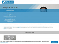 schachow.de Webseite Vorschau
