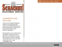 schachner-holzbau.at Webseite Vorschau