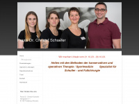 schaefer-orthopaede.de Webseite Vorschau