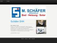 schaefer-shk.de Webseite Vorschau