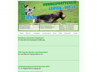 schaeferhund-leipzig.de Webseite Vorschau