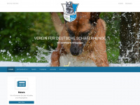 schaeferhund-graefelfing.de Webseite Vorschau
