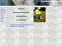 schaeferhunde-schutzdienst.de Webseite Vorschau