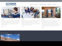 schaerer-architekten.ch Webseite Vorschau